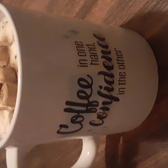 Handcrafted 'Coffee Shop' Soy Candle Mug, 15 Oz. - Picture 5 of 9